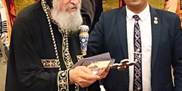 المستشار موسى محمد علي يشارك في احتفالات عيد القيامة بالكاتدرائية المرقسية ويؤكد: وحدة المصريين سر قوتنا