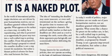 : Trump’s Trap in Extending the Ceasefire Deadline… It Is a Naked Plot