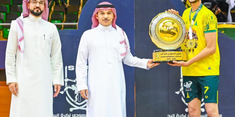 الخليج يتوّج بلقب الدوري السعودي الممتاز لكرة اليد للموسم 2025–2026