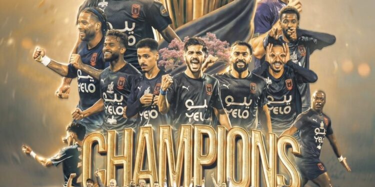 اللقب الثاني.. أبها بطلًا لدوري يلو