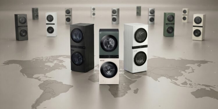 “إل جي إلكترونيكس” تحقق إنجازًا عالميًا مع بيع أكثر من 3.2 مليون وحدة من غسالة WashTower