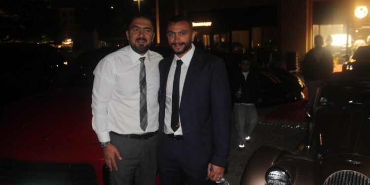 افتتح رجل الأعمال أحمد الحداد زوج الفنانة هاجر أحمد معرض voss بحضور نجوم الفن ورجال الأعمال