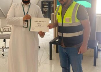 تكريم المهندس خالد رضا ابن المنيا في اليوم العالمي للسلامة بـ”وجهة الأصالة”