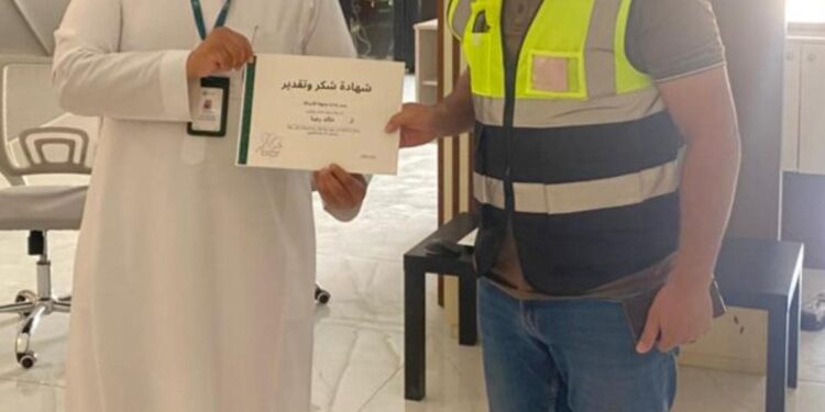 تكريم المهندس خالد رضا ابن المنيا في اليوم العالمي للسلامة بـ”وجهة الأصالة”