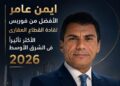 أيمن عامر يتصدر قائمة فوربس لقادة القطاع العقاري الأكثر تأثيرًا في الشرق الأوسط 2026