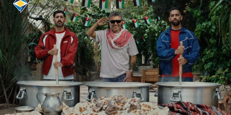 صوت الأردن عمر العبداللات يطلق “هينا جينا” دعماً للنشامى بالتعاون مع البنك الأردني الكويتي