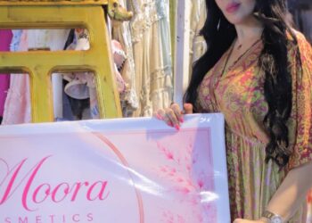 سيدة الاعمال مورا الجندي تطلق احدث منتجات التجميل   Moora Cosmetics  يجمع بين الفخامة والبساطة