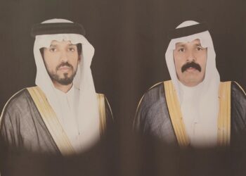 عبدالله بن مدهش ال عويد عريسا في قاعة الهدا بالأحساء