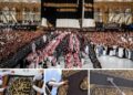 التفاصيل الكاملة لعملية تغيير كسوة الكعبة المشرفة والتي ستكتمل كالعادة مع بزوغ فجر اليوم الاول من السنة الهجرية