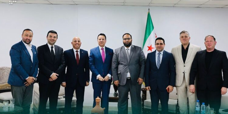 وفد استثماري مصري يبحث مع نائب وزير الاقتصاد السورى إقامة مدينة صناعية متكاملة في حلب