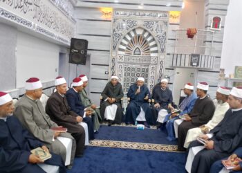 مدير أوقاف كفر الشيخ يفتتح مسجد الجواد الغربي بمطوبس قبلي ويؤدي خطبة الجمعة