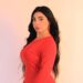 الفنانة ​غادة محمود تشعل الأجواء بإطلالة “حمراء” تخطف الأنظار
