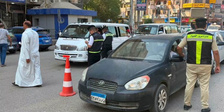 مرور الفيوم.. سحب 69 رخصة وحجز 19 مركبة مخالفة في حملات مكثفة بتوجيهات مدير الأمن