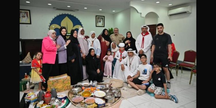 السنع الإماراتي.. جلسة أصالة وتراث ضمن صيف كشافة الشارقة بالتعاون مع رواد ورائدات الكشافة الإماراتية