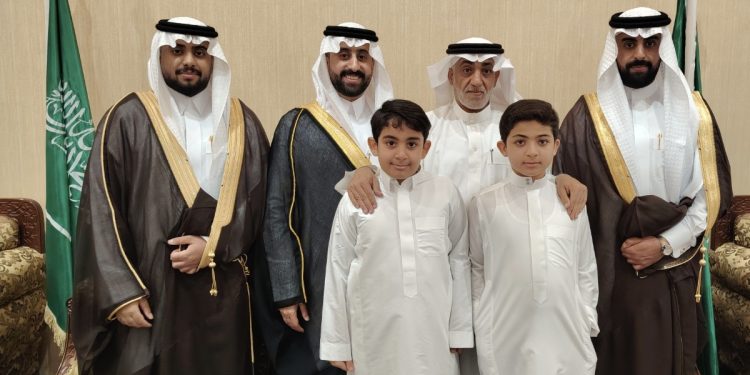 رضا البن خليفة عريسا بالأحساء