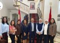 لقاء أخوي بين سفير المغرب وأعضاء رابطة الجالية المغربية الاجتماعية بمصر