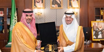 سمو محافظ الأحساء يستقبل الرئيس التنفيذي للهيئة العامة للعقار