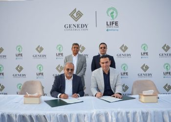 نادي Life Sports Club وجنيدي للإنشاءات يوقّعان اتفاقية تنفيذ أعمال المرحلتين الثانية والثالثة بالقاهرة الجديدة