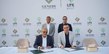 نادي Life Sports Club وجنيدي للإنشاءات يوقّعان اتفاقية تنفيذ أعمال المرحلتين الثانية والثالثة بالقاهرة الجديدة