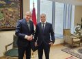 سفير تركيا يزور السفير إيهاب سليمان لتهنئته بتوليه منصب نائب وزير الخارجية المصرية لشؤون البروتوكول