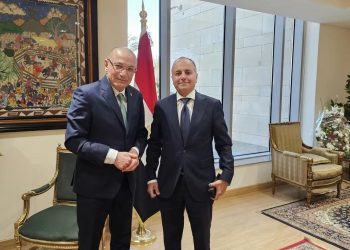 سفير تركيا يزور السفير إيهاب سليمان لتهنئته بتوليه منصب نائب وزير الخارجية المصرية لشؤون البروتوكول